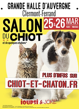 Salon du chiot - Clermont-Ferrand